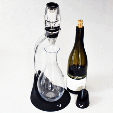 red wine aerator with stand