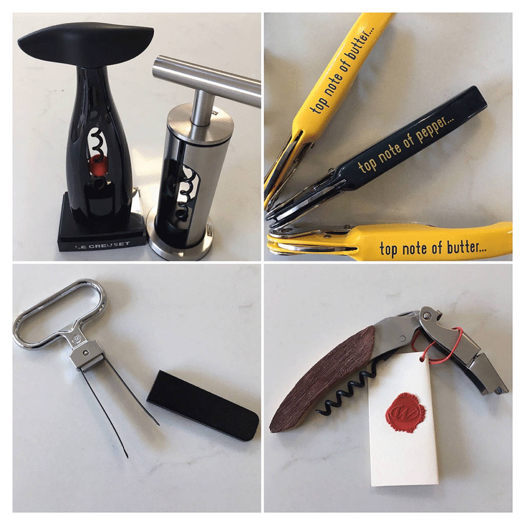 different kinds of corkscrews