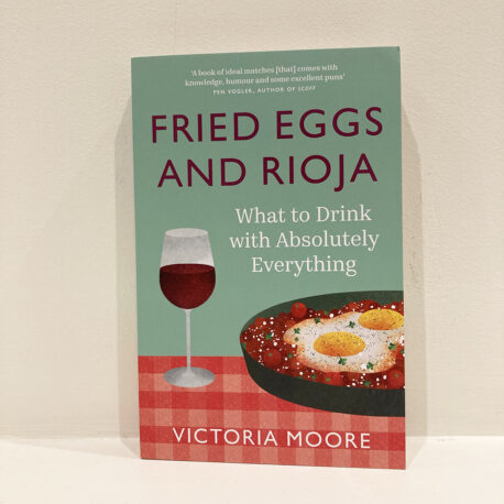 fried eggs and rioja